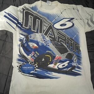 Vintage NASCAR Mark Martin Shirt